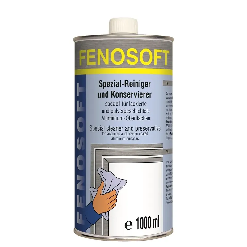 FENOPLAST Fenosoft Spezial-Reiniger und Konservierer für AL Profile 1 Liter Sonderaktion